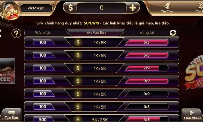 Có kế hoạch đặt cược khi chơi Poker để tránh trắng tay